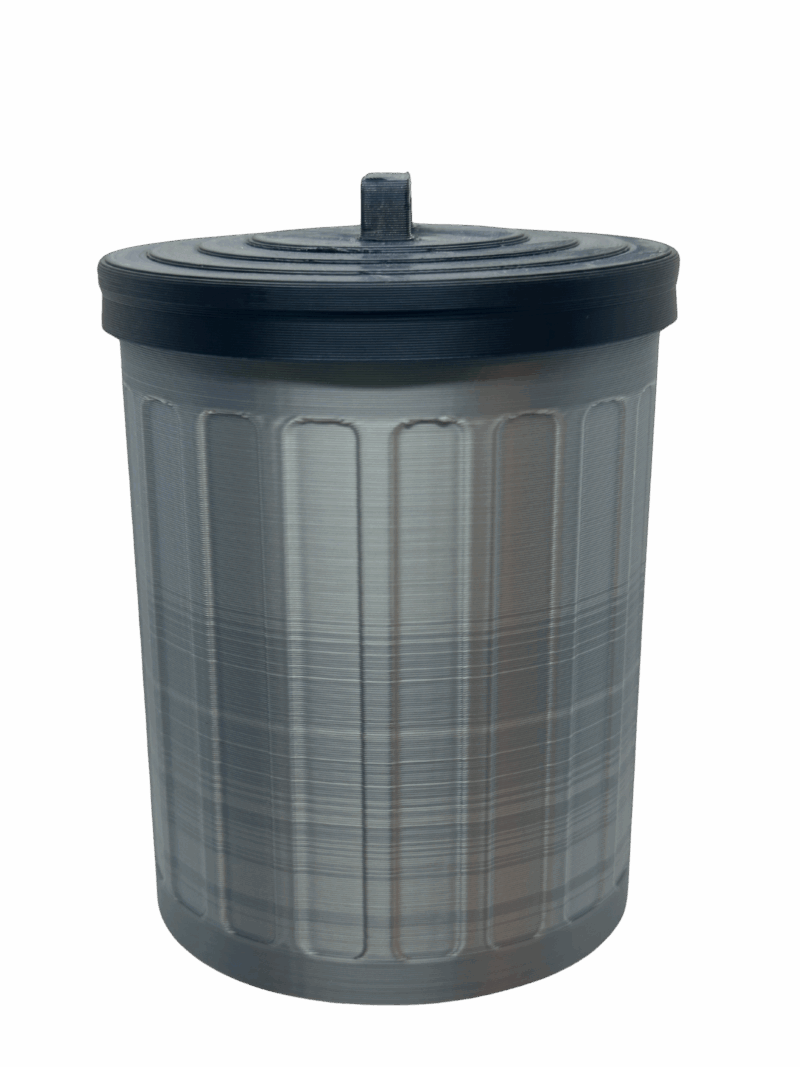 Mini Trash Can Q Tip Size With lid