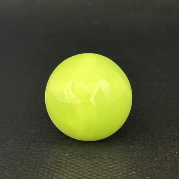 Terp Top Marble- Honeydew Milky Glass Marble Marbles Hand made