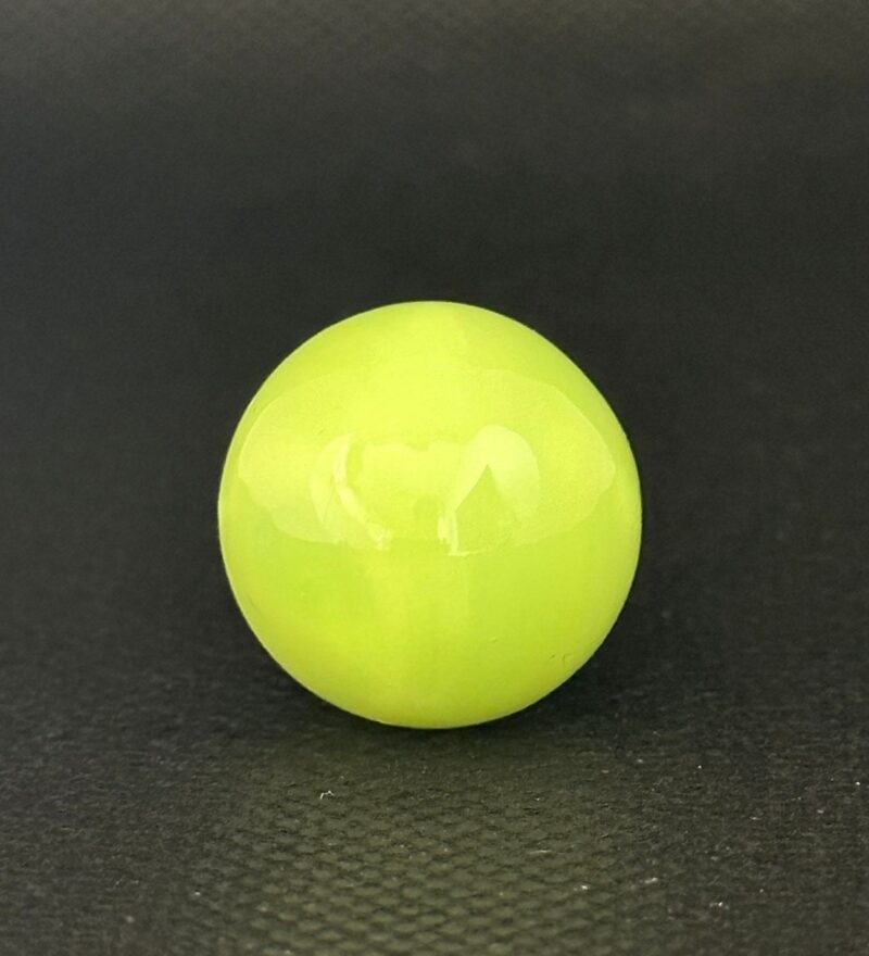 Terp Top Marble- Honeydew Milky Glass Marble Marbles Hand made