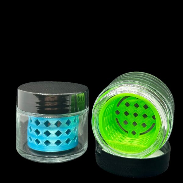 ISO Jar Cleaner Pearl Organizer Dab Station Mini Dab Pad Terp Pearl Holder Tool Holder 14mm 10mm Holder Silicone Custom 2oz
