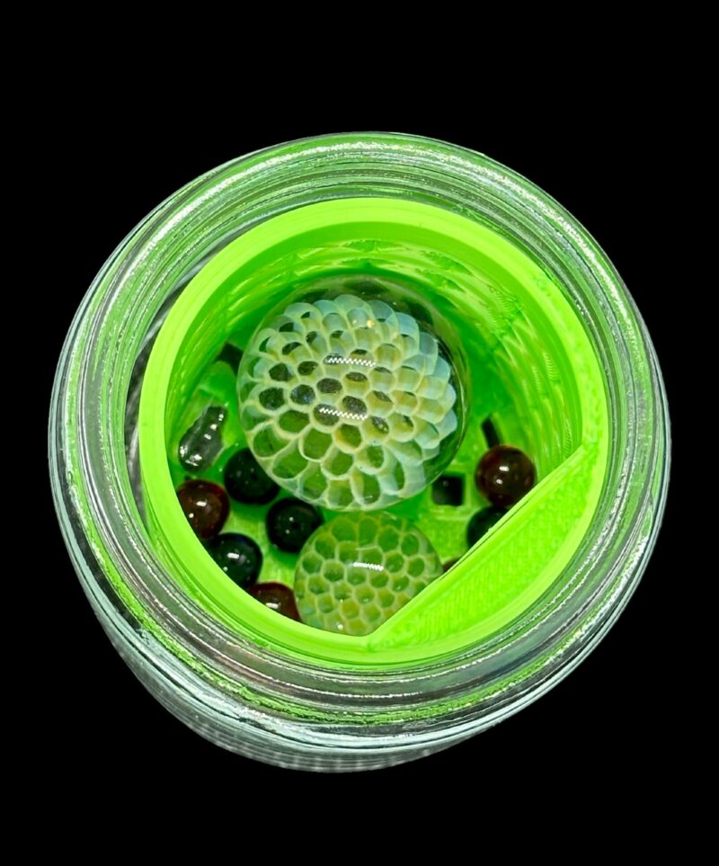 ISO Jar Cleaner Pearl Organizer Dab Station Mini Dab Pad Terp Pearl Holder Tool Holder 14mm 10mm Holder Silicone Custom 2oz - Image 2