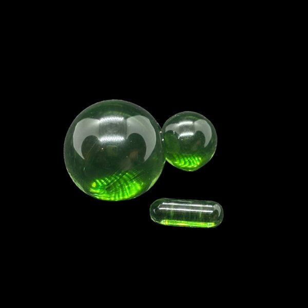 Hand Made Glass Art Marble Set- Blue Teal Green Red Black Pink Yellow