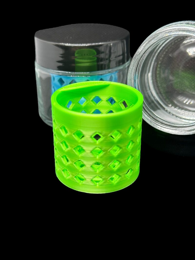 ISO Jar Cleaner Pearl Organizer Dab Station Mini Dab Pad Terp Pearl Holder Tool Holder 14mm 10mm Holder Silicone Custom 2oz - Image 5