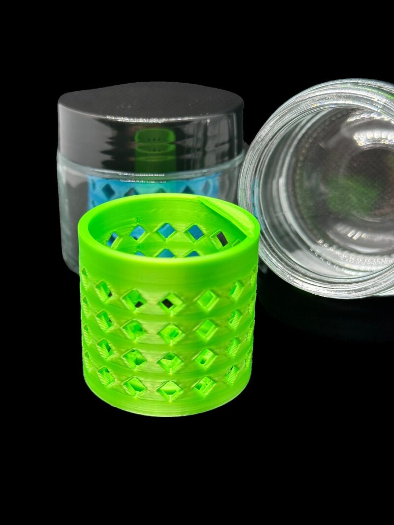 ISO Jar Cleaner Pearl Organizer Dab Station Mini Dab Pad Terp Pearl Holder Tool Holder 14mm 10mm Holder Silicone Custom 2oz - Image 6