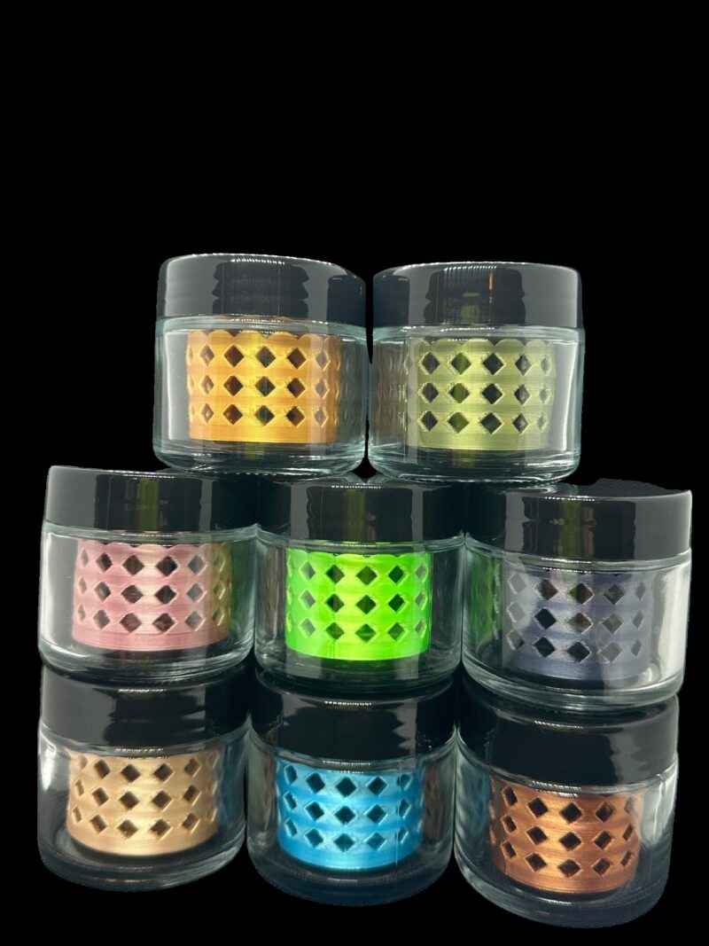 ISO Jar Cleaner Pearl Organizer Dab Station Mini Dab Pad Terp Pearl Holder Tool Holder 14mm 10mm Holder Silicone Custom 2oz - Image 3