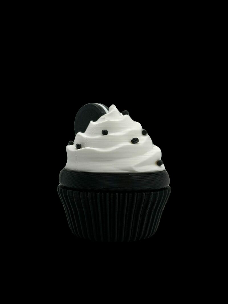 Herb Grinder Fake Cake Cupcake Gift Cute Hers Hand Made Cookies and Cream - Image 3