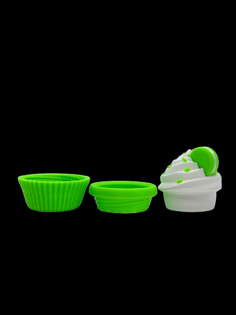 Herb Grinder Fake Cake Cupcake Gift Cute Hers Hand Made Cookies and Cream - Image 7