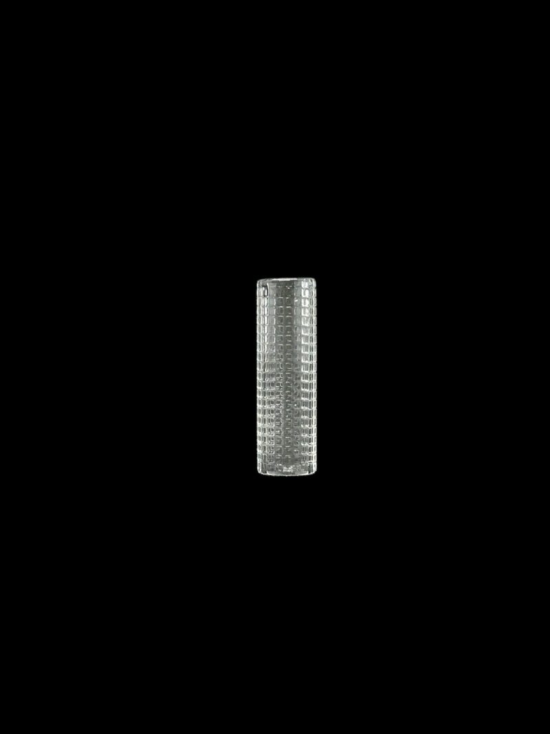 Etched Checkered Quartz Pillar Solid or Hollow Square Pattern Heat Retention Slurper Terp Pearls Heady Glass Art Marble Collectible Crafts