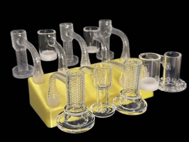 Custom Stand for 10 Bangers, Bowls, or Marbles - Stylish, Non-Slip Grip Feet, Dual Color Options