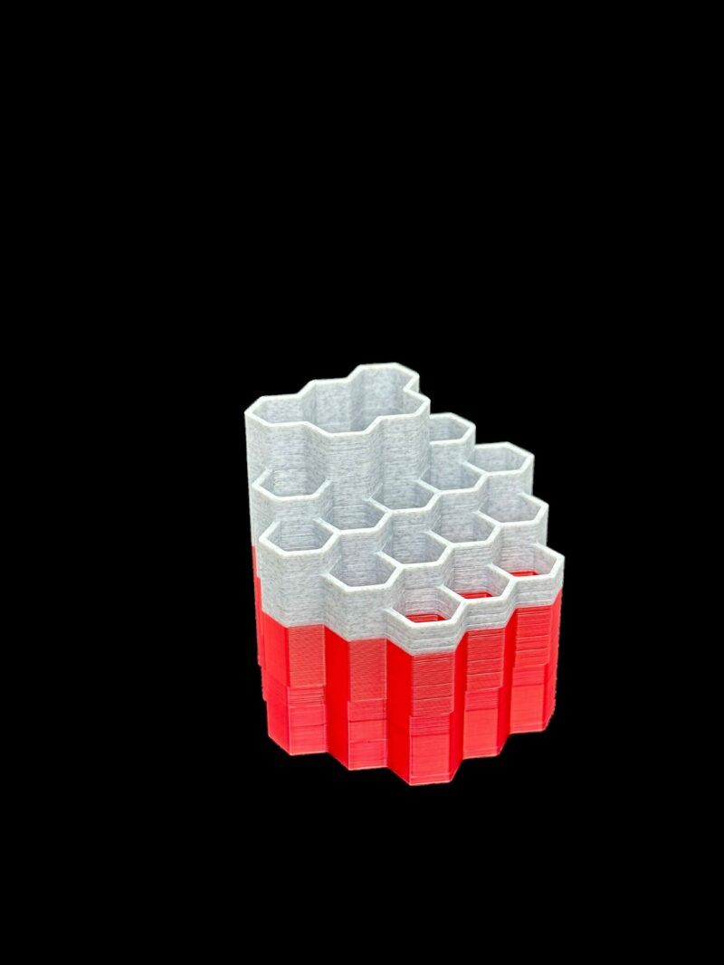 Custom Honeycomb 510 Cartridge and Battery Holder - Custom Single and Dual Color Options Hold 14 Cartridges and Battery - Image 4