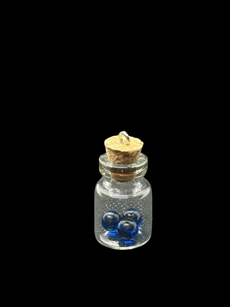 Sapphire Terp Pearls With Jar- 6mm Terps Quartz Spin Marble Crafts Jewelry - Image 2