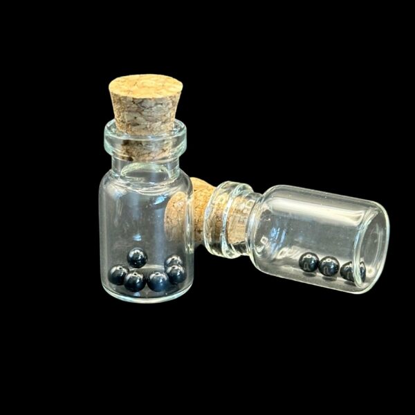 Silicon Carbide Terp Pearls With Jar 3mm 4mm Cute Collectible Glass Jewelry