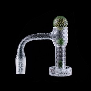 XL Terp Slurper Engraved Quartz Banger Nail