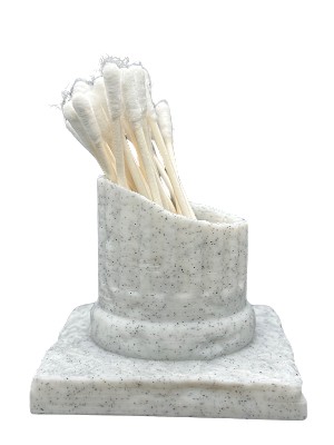 Ruins Q Tip Holder